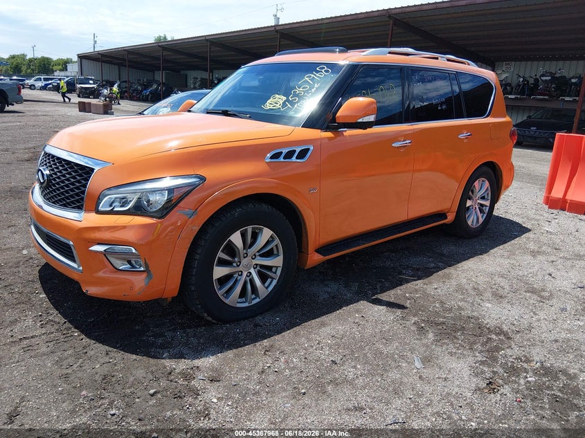 2017 INFINITI QX80 auction photo 2