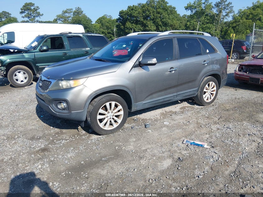 Vin: 5xyku4a28bg023608, lot: 45865930, kia sorento ex v6 20112