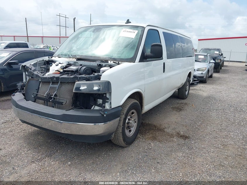 Vin: 1gazgpfg1k1262261, lot: 45866014, chevrolet express 3500 lt 20192