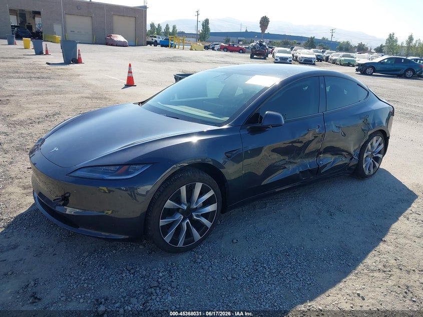 2025 TESLA MODEL 3 auction photo 2