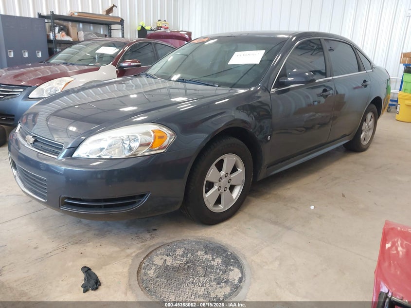 2009 Chevrolet Impala, Front End, IAAI, VIN 2G1WT57K891130317 — photo 2