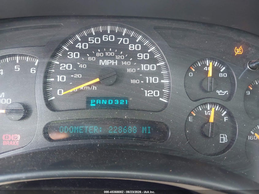 2004 CHEVROLET EXPRESS SPORT UTILITY VEHICLE 5.3L V-8 295HP