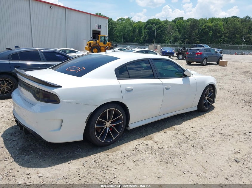 Vin: 2c3cdxgj1gh143347, lot: 45866150, dodge charger r/t scat pack 20164