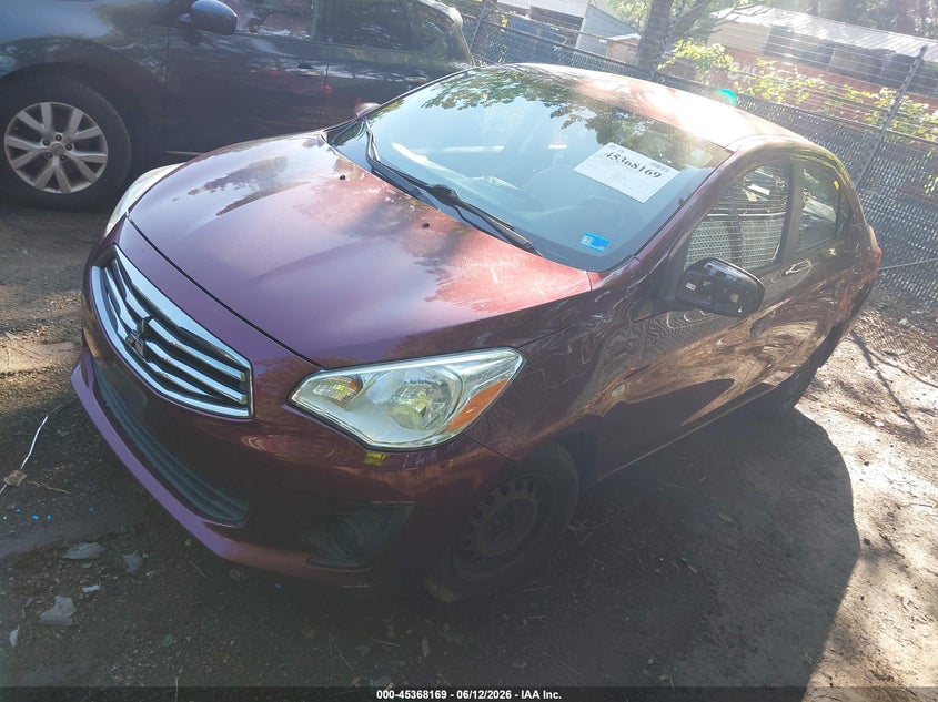 2017 Mitsubishi Mirage G4 Es ML32F3FJXHH000306 photo 1