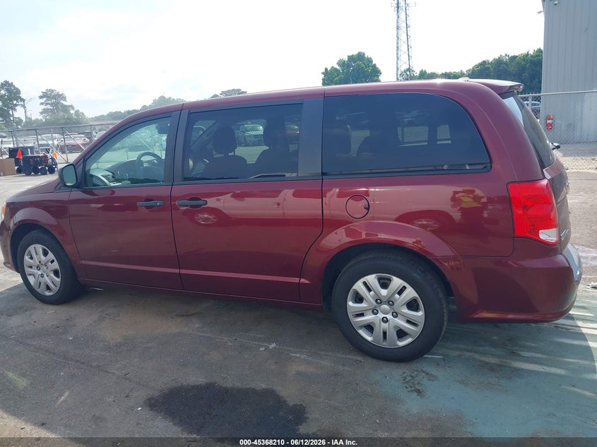 DODGE GRAND CARAVAN 2019 VIN 2C4RDGBG1KR762938