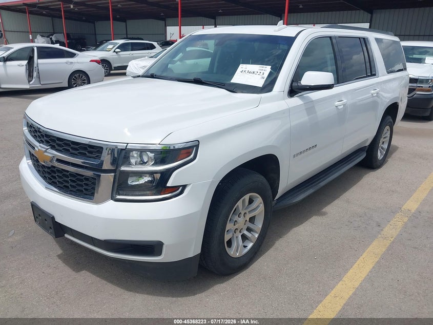 Vin: 1gnskgec1hr115137, lot: 45866209, chevrolet suburban ls 20172