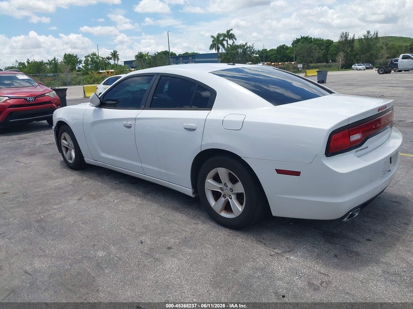 Vin: 2c3cdxbg8ch218115, lot: 45866223, dodge charger se 20123