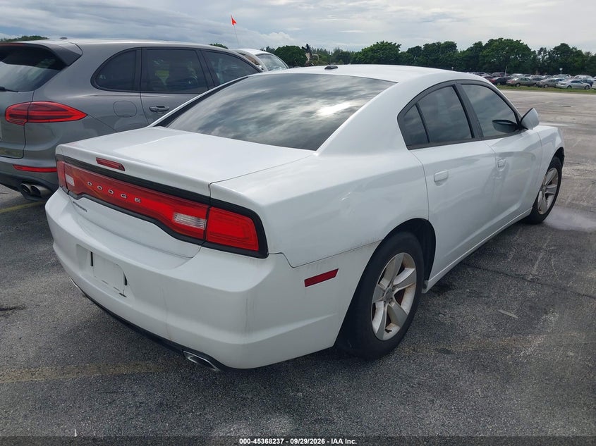 Vin: 2c3cdxbg8ch218115, lot: 45866223, dodge charger se 20124