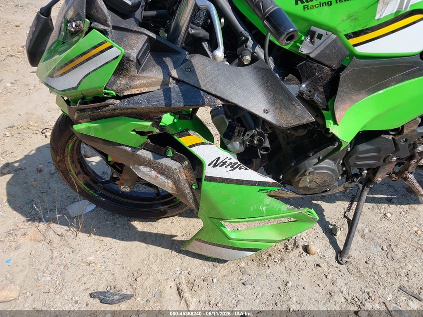 2025 Kawasaki Ex500 H VIN: ML5EXGH12SDA37230 Lot: 45368240