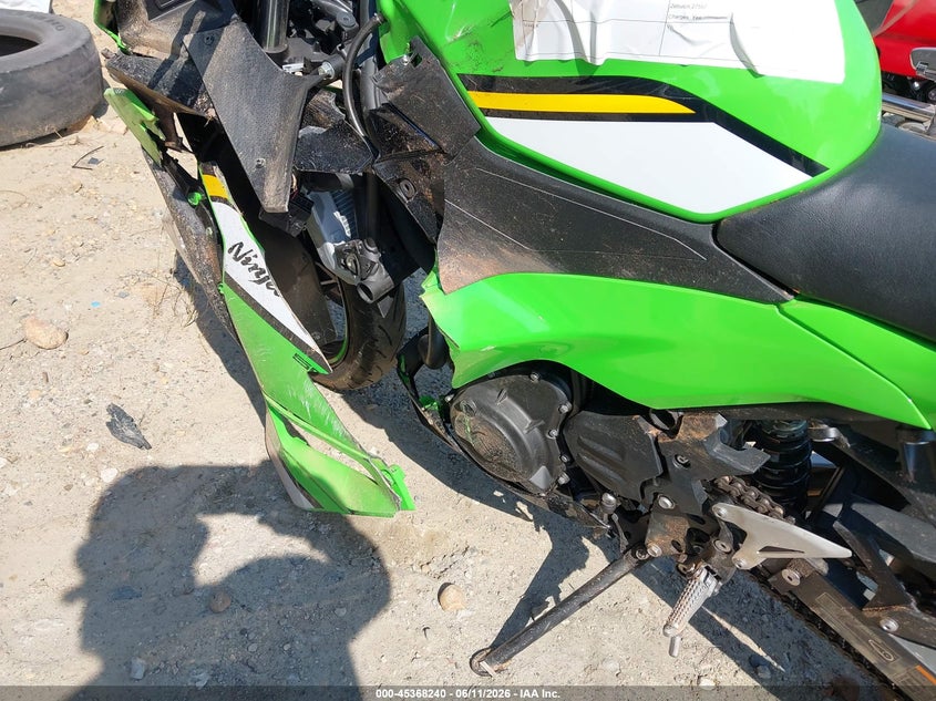 2025 Kawasaki Ex500 H VIN: ML5EXGH12SDA37230 Lot: 45368240