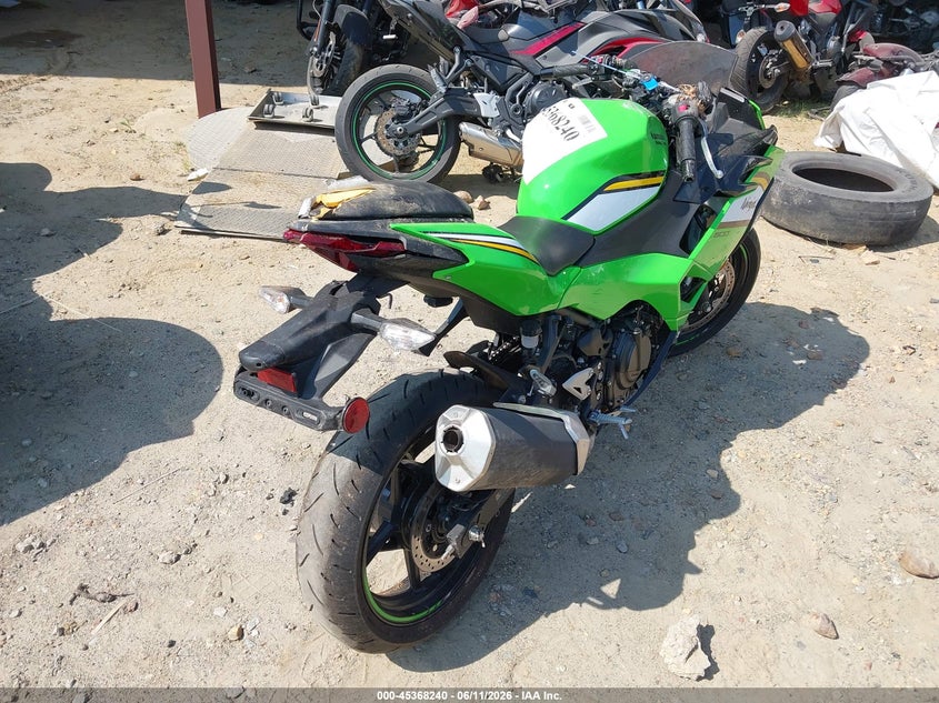 2025 KAWASAKI EX500 auction photo 4