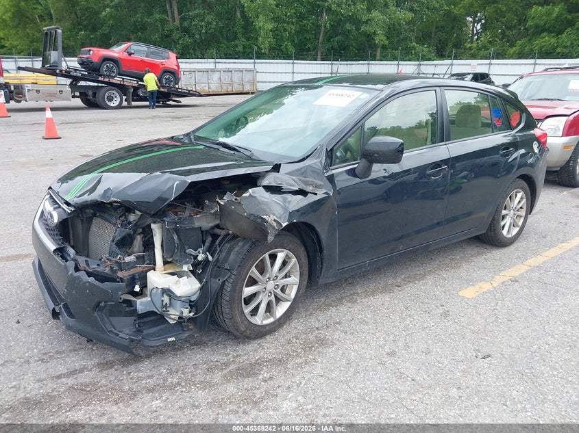 Vin: jf1gpac61e8313234, lot: 45866228, subaru impreza 2.0i premium 20142