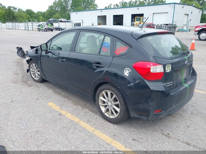 Vin: jf1gpac61e8313234, lot: 45866228, subaru impreza 2.0i premium 20143