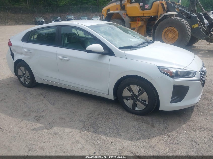 2021 HYUNDAI IONIQ HYBRID BLUE — Photo gallery