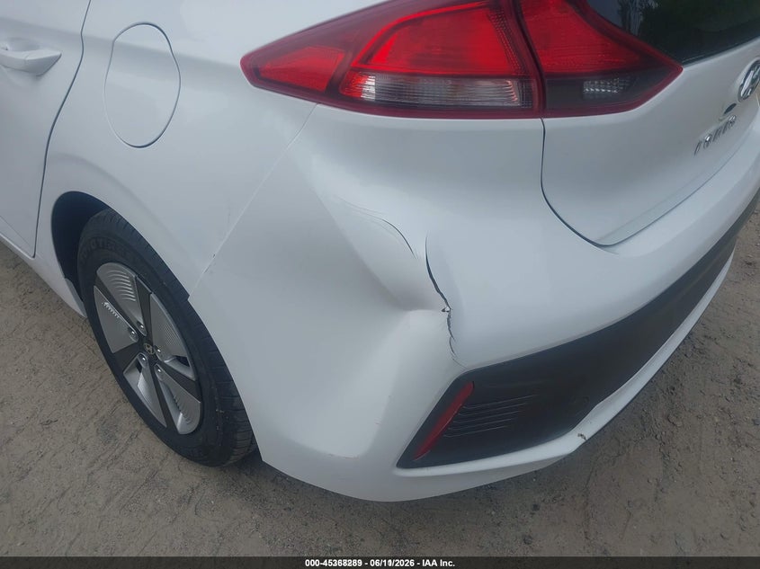 2021 HYUNDAI IONIQ HYBRID BLUE — Photo 12