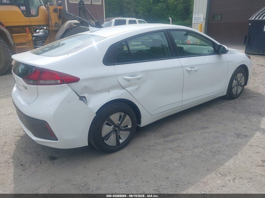 2021 HYUNDAI IONIQ HYBRID BLUE — Photo 4