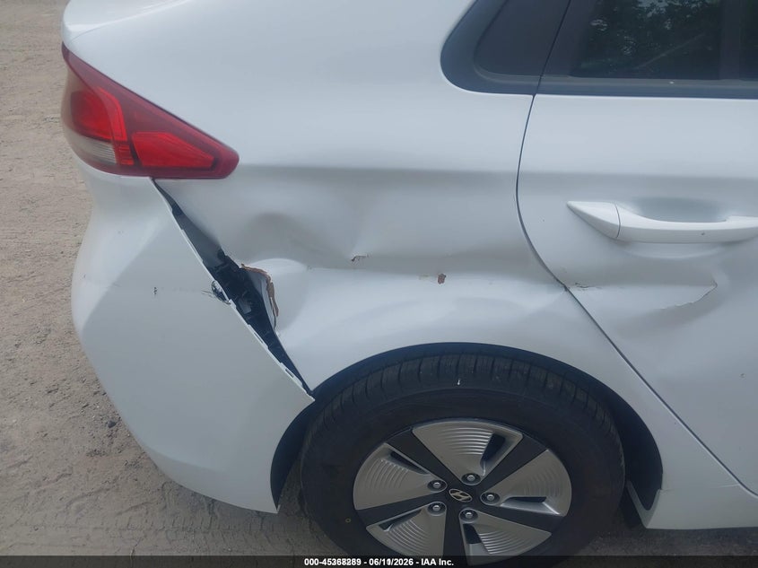 2021 HYUNDAI IONIQ HYBRID BLUE — Photo 6