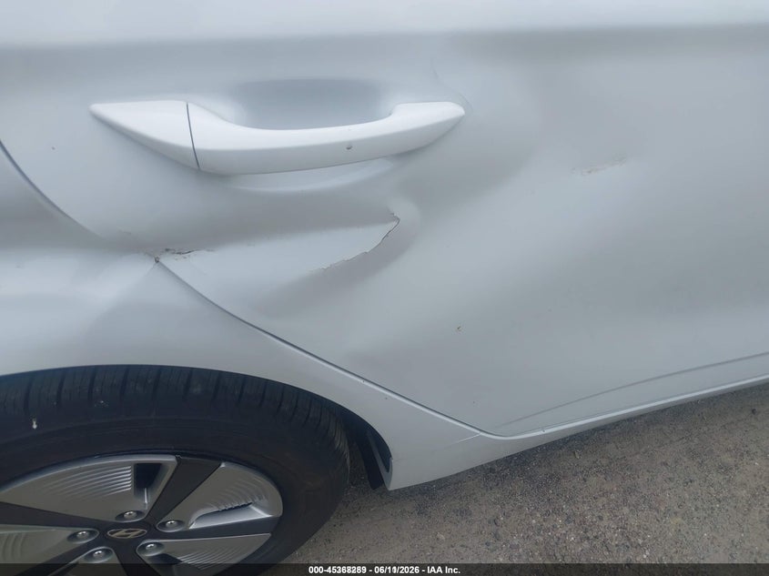 2021 HYUNDAI IONIQ HYBRID BLUE — Photo 13