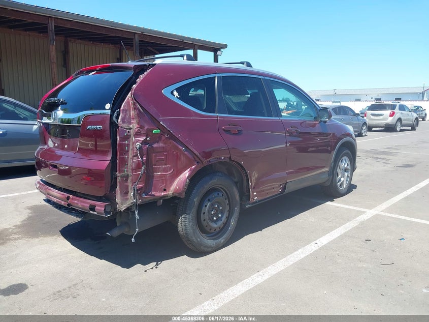2016 HONDA CR-V VIN 2HKRM4H71GH678161 nuotrauka 4