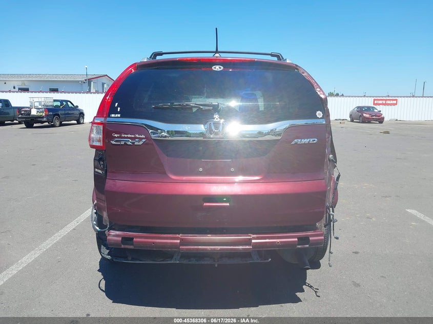 2016 HONDA CR-V VIN 2HKRM4H71GH678161 nuotrauka 6