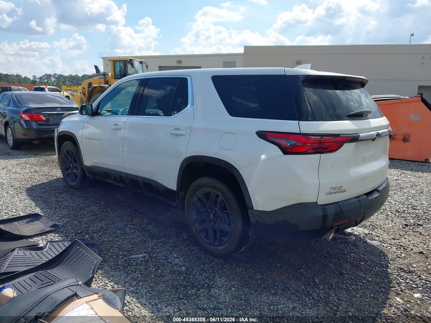 2022 CHEVROLET TRAVERSE auction photo 3
