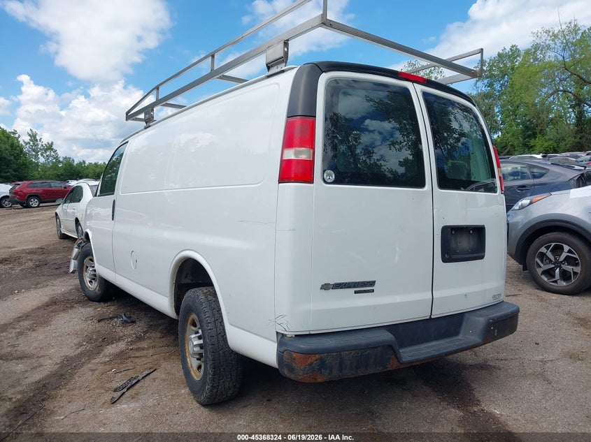 Vin: 1gcwgaff7g1215659, lot: 45866310, chevrolet express 2500 work van 20163
