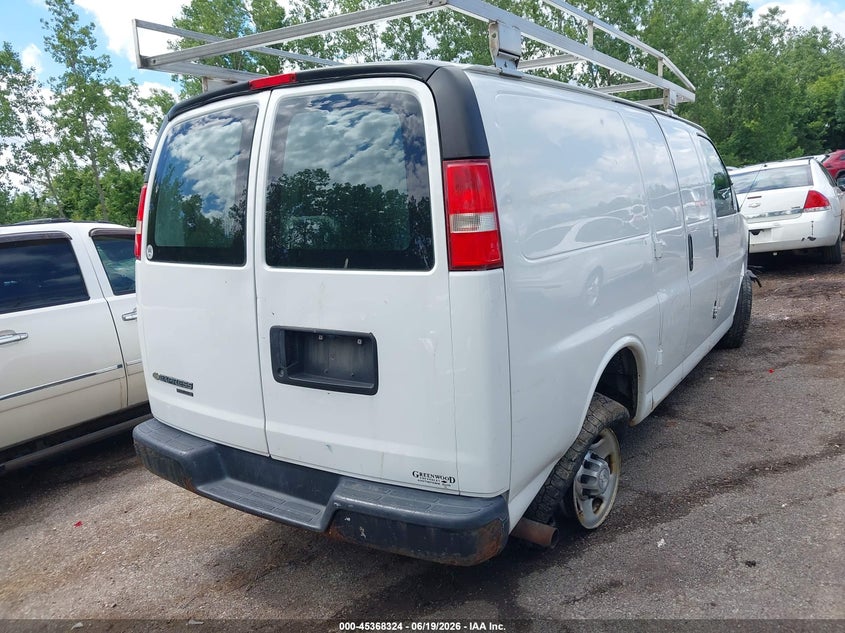 Vin: 1gcwgaff7g1215659, lot: 45866310, chevrolet express 2500 work van 20164