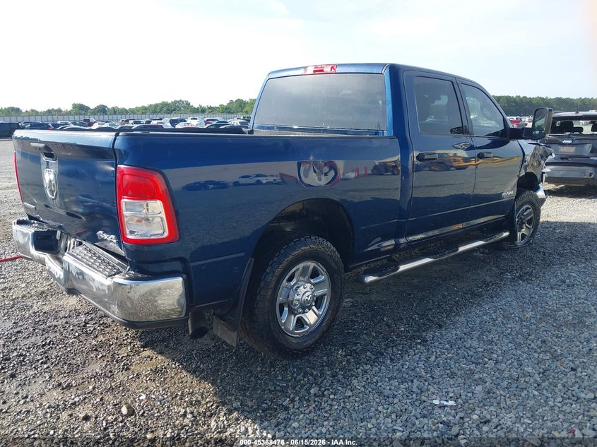 Vin: 3c6ur5dl5ng299536, lot: 45866462, ram 2500 big horn  4x4 6'4 box 20224