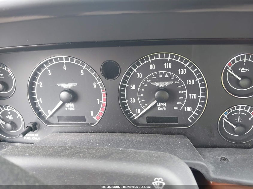 2002 ASTON MARTIN DB7 VANTAGE auction photo 7