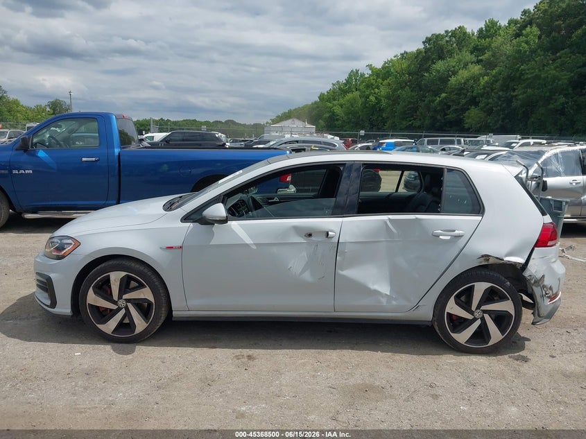 2020 Volkswagen Golf Gti 2.0T Autobahn/2.0T S/2.0T Se VIN: 3VW5T7AU7LM002480 Lot: 45368500