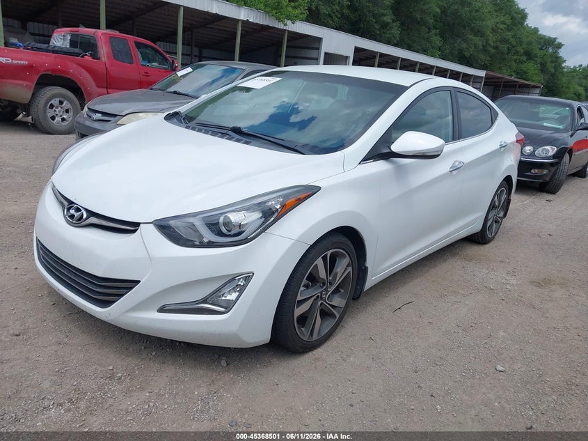 2015 Hyundai Elantra Limited 5NPDH4AE0FH610505 photo 1