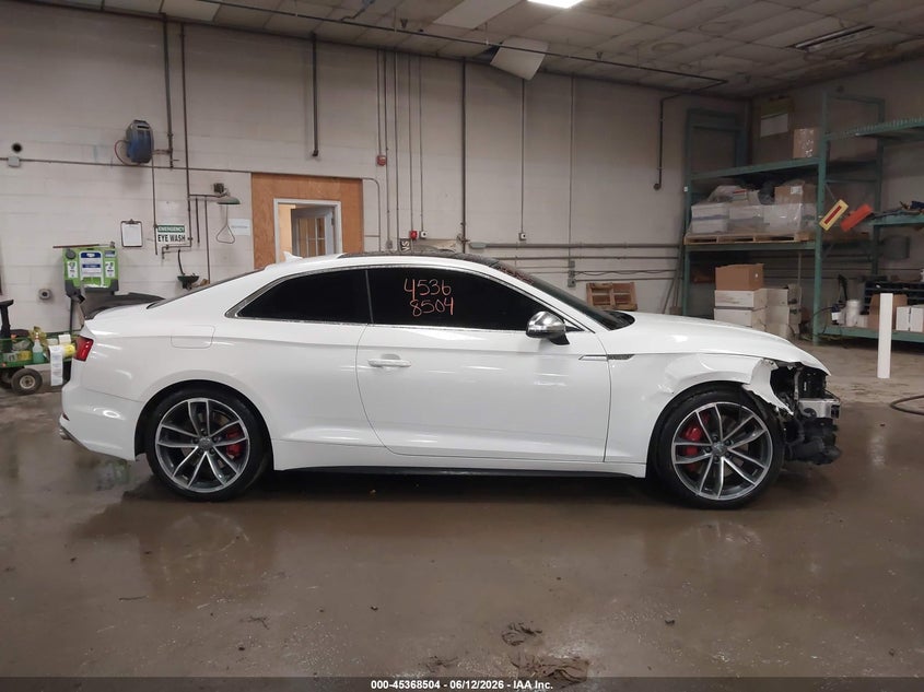 2018 Audi S5 3.0T Premium Plus VIN: WAUP4AF52JA002143 Lot: 45368504