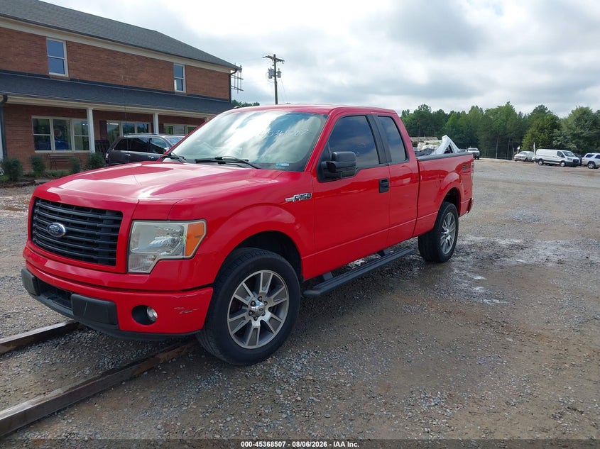 Vin: 1ftex1cm4ekf87868, lot: 45866493, ford f-150 stx 20142