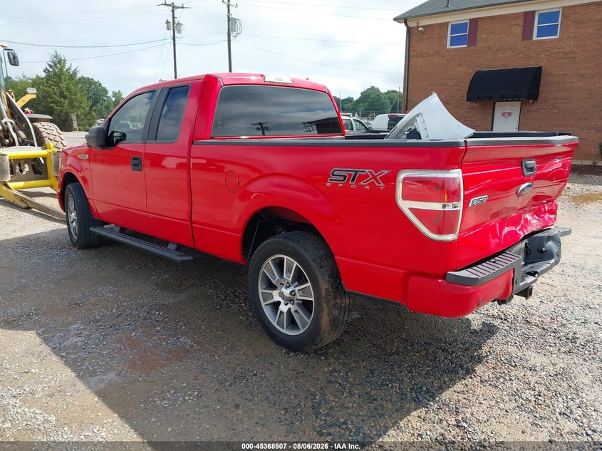 Vin: 1ftex1cm4ekf87868, lot: 45866493, ford f-150 stx 20143