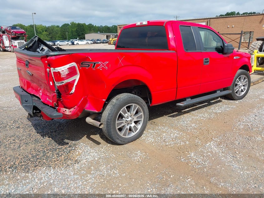 Vin: 1ftex1cm4ekf87868, lot: 45866493, ford f-150 stx 20144
