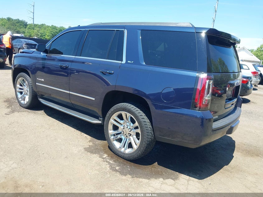 Vin: 1gks2bkc7hr405435, lot: 45866518, gmc yukon slt 20173