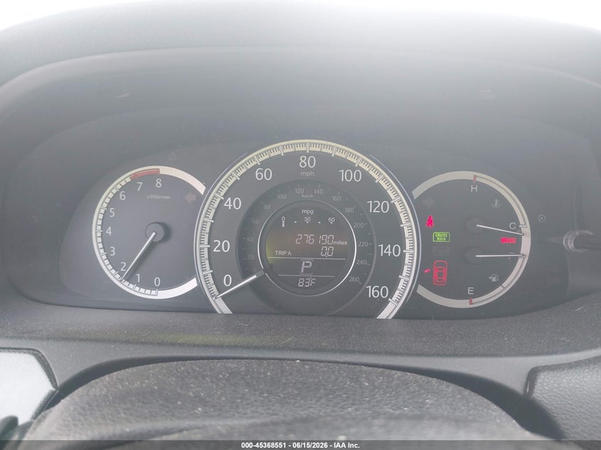 2014 HONDA ACCORD auction photo 7
