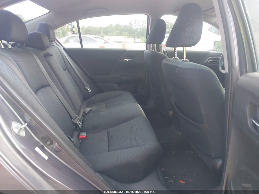 2014 HONDA ACCORD auction photo 8