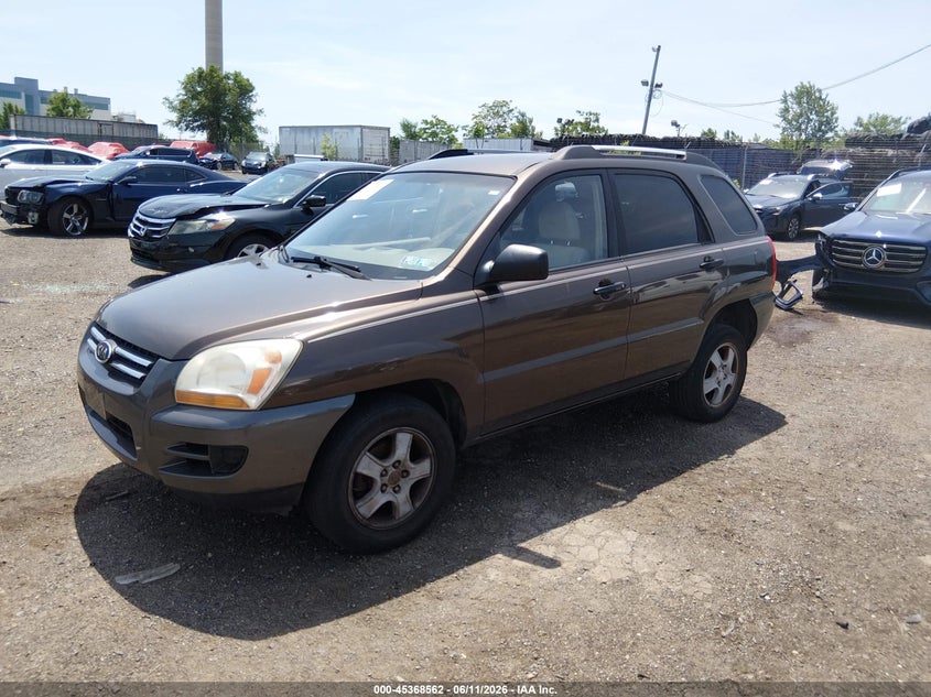 2007 Kia Sportage Lx KNDJF724577336126 photo 1