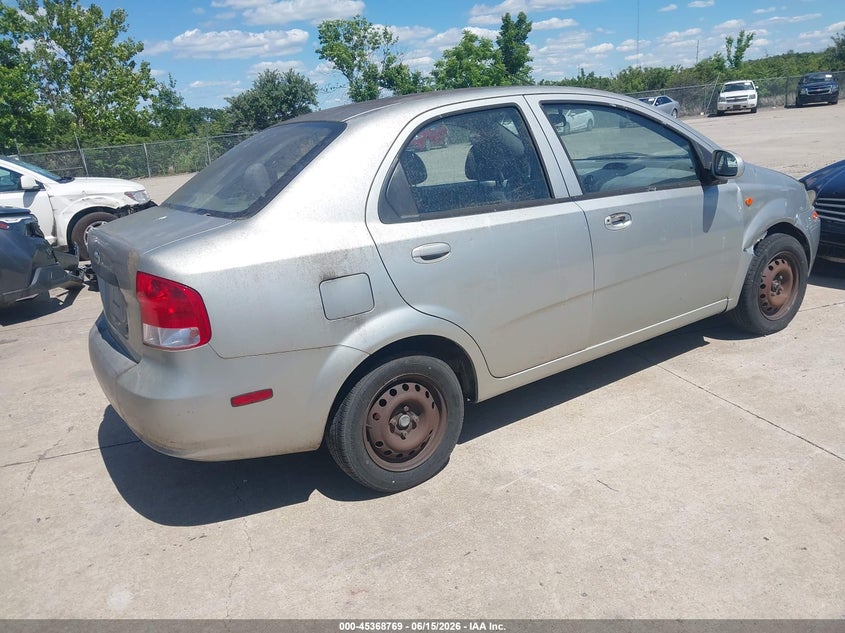 2004 CHEVROLET AVEO auction photo 4