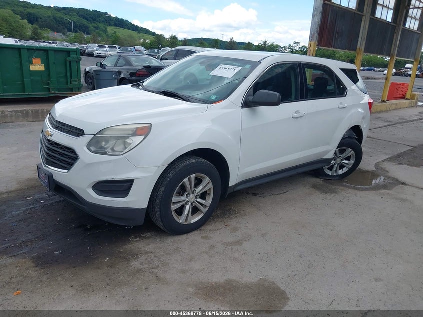 2016 Chevrolet Equinox Ls 2GNFLEEK1G6122352 photo 1