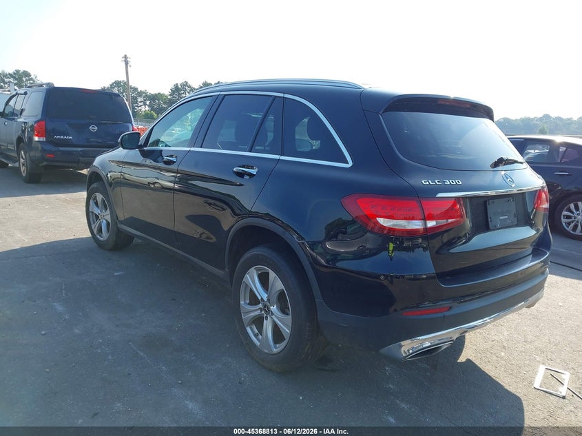 Vin: wdc0g4kb0jv111356, lot: 45866799, mercedes-benz glc 300 4matic 20183