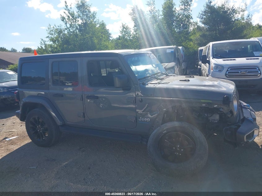 2023 Jeep Wrangler 4Xe Sahara 4X4 VIN: 1C4JJXP69PW554245 Lot: 45368823