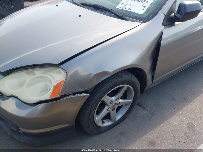 2002 Acura Rsx VIN: JH4DC54852C033372 Lot: 45368859