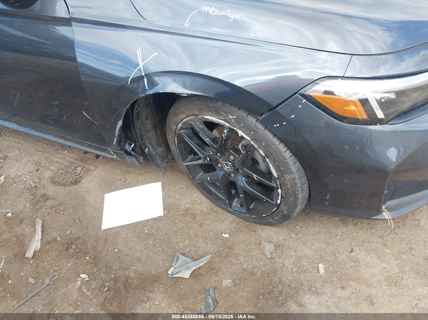 2025 HONDA CIVIC SEDAN auction photo 6