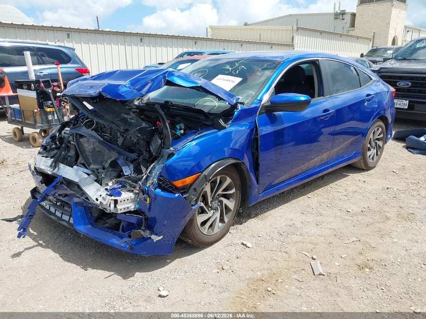 2018 Honda Civic Ex 19XFC2F7XJE015082 photo 1