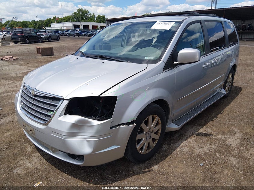 Vin: 2a4rr5dx0ar128340, lot: 45866883, chrysler town & country touring 20102