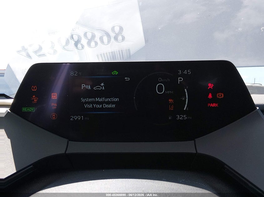 2026 TOYOTA PRIUS auction photo 7