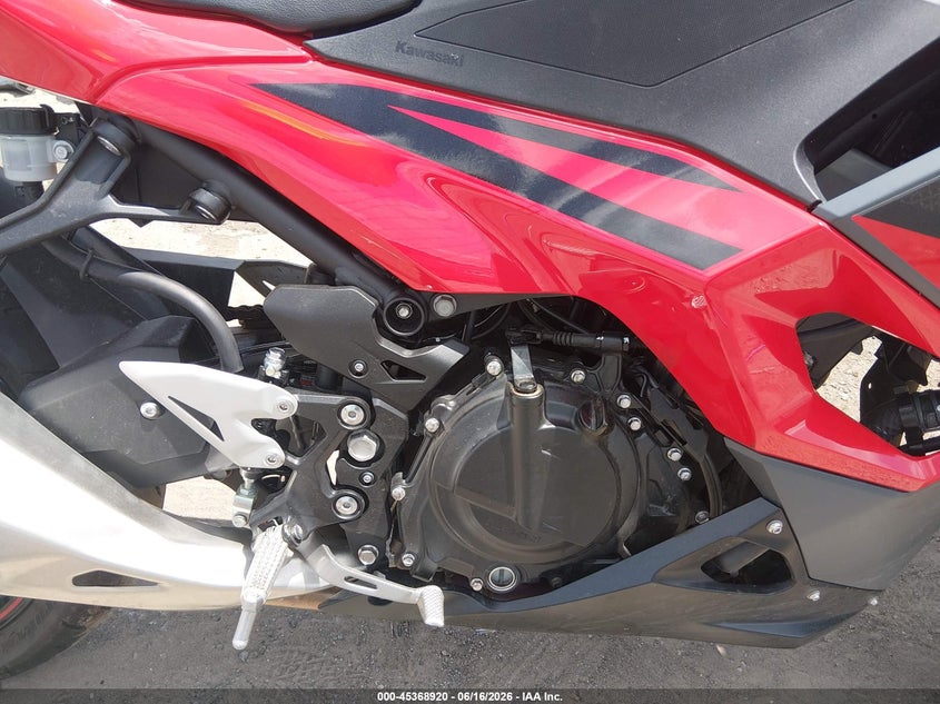 2024 Kawasaki Ex500 VIN: ML5EXGG12RDA30001 Lot: 45368920