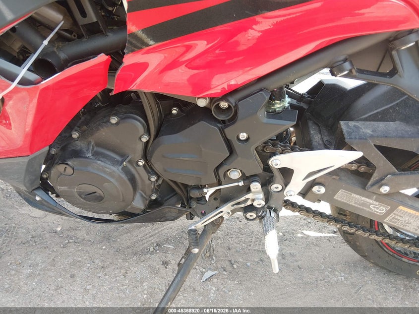 2024 Kawasaki Ex500 VIN: ML5EXGG12RDA30001 Lot: 45368920